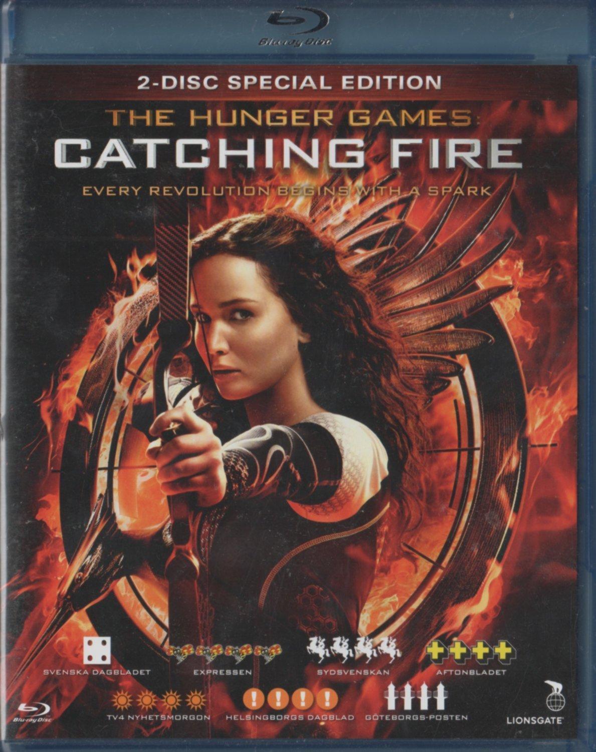 The Hunger Games Catching Fire (2013) Blu-ray, Special Edition