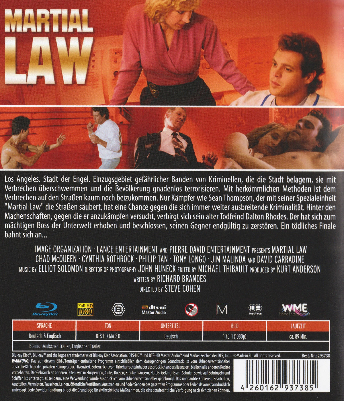 Martial Law (1990) Blu-ray