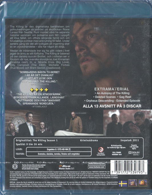 The Killing Season 1 (2011) Blu-ray