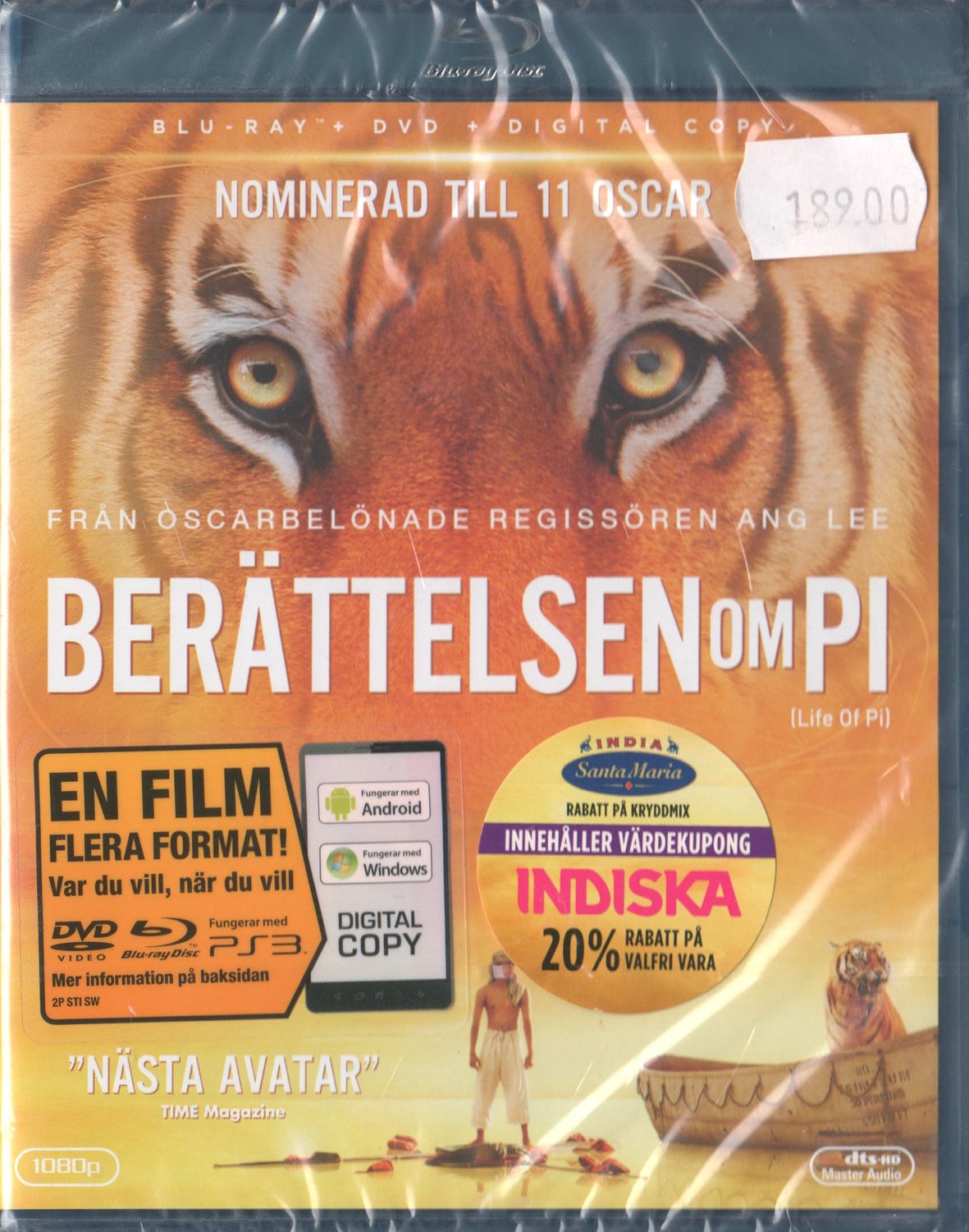 Life of Pi (2012) Blu-ray