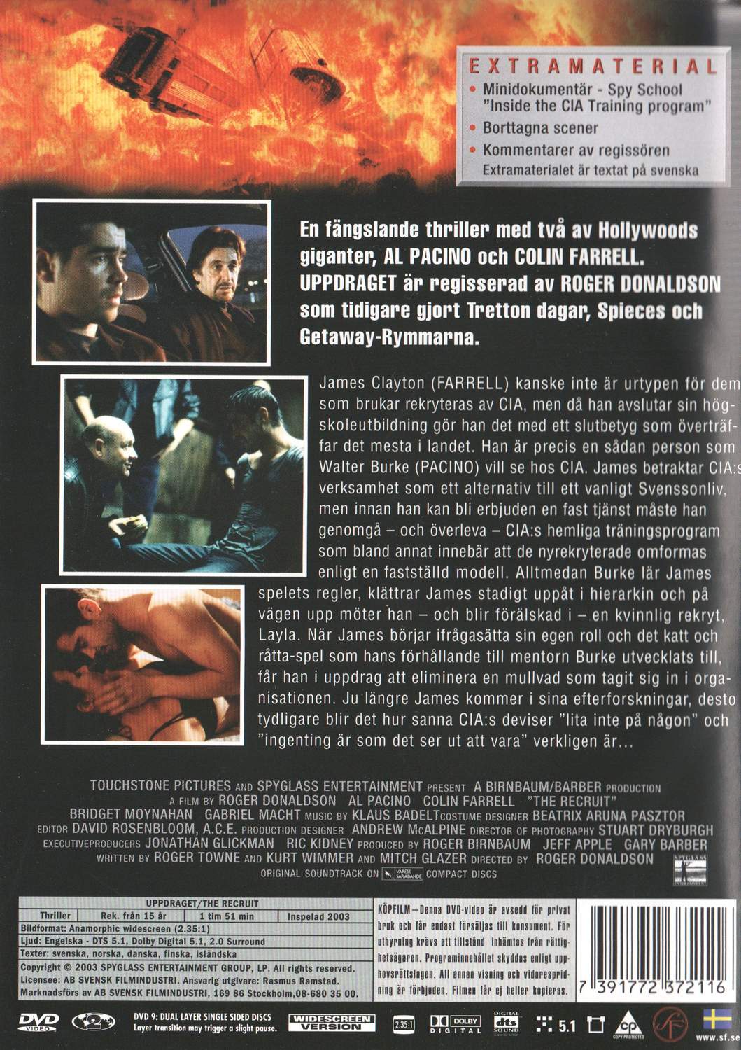 The Recruit (2003) DVD