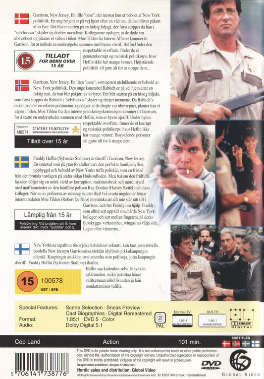 Cop Land (1997) DVD