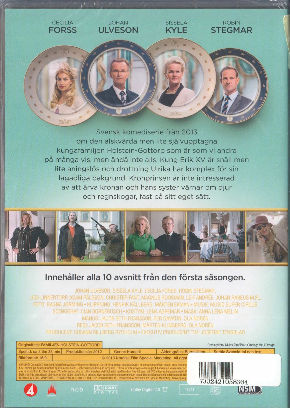 Familjen Holstein Gottorp Säsong 1 (2013) DVD