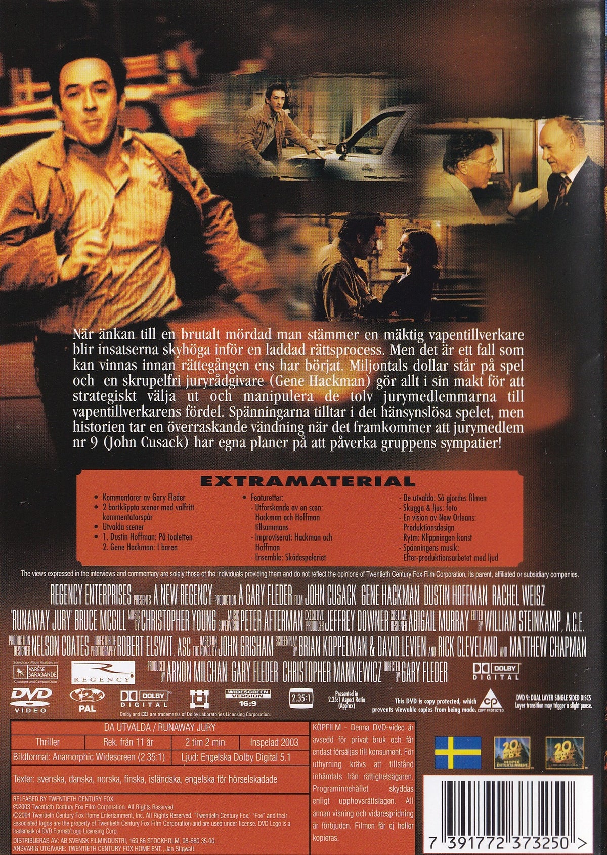 Runaway Jury (2003) DVD