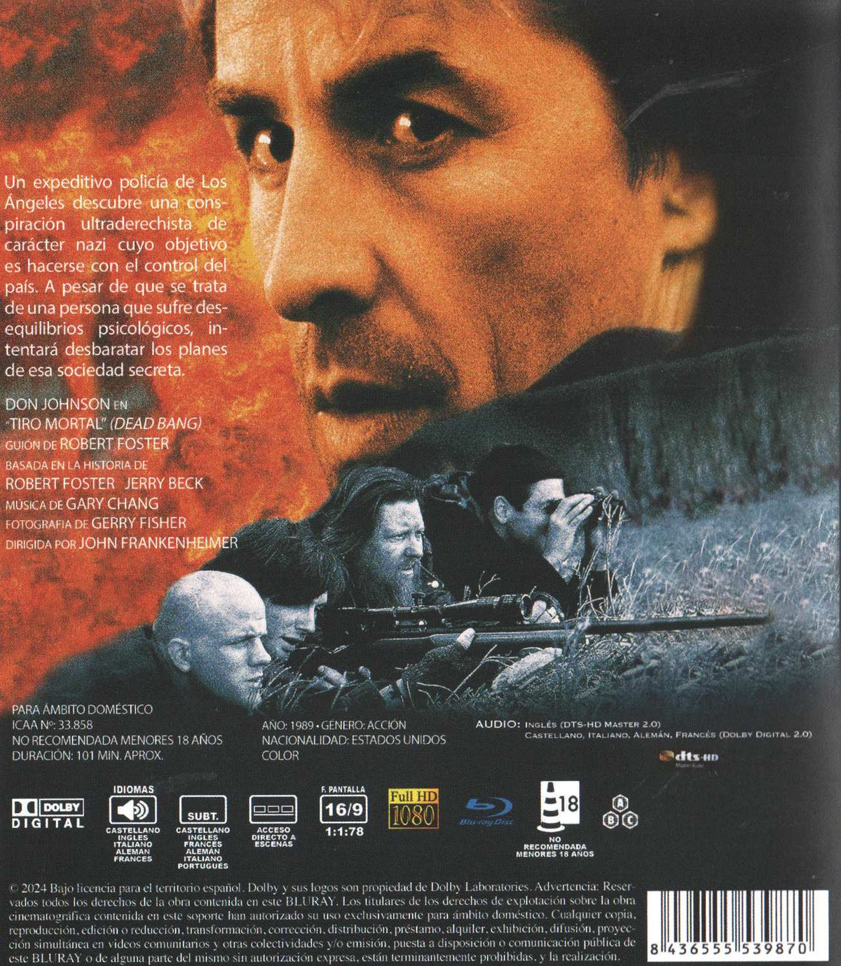 Dead Bang (1989) Blu-ray