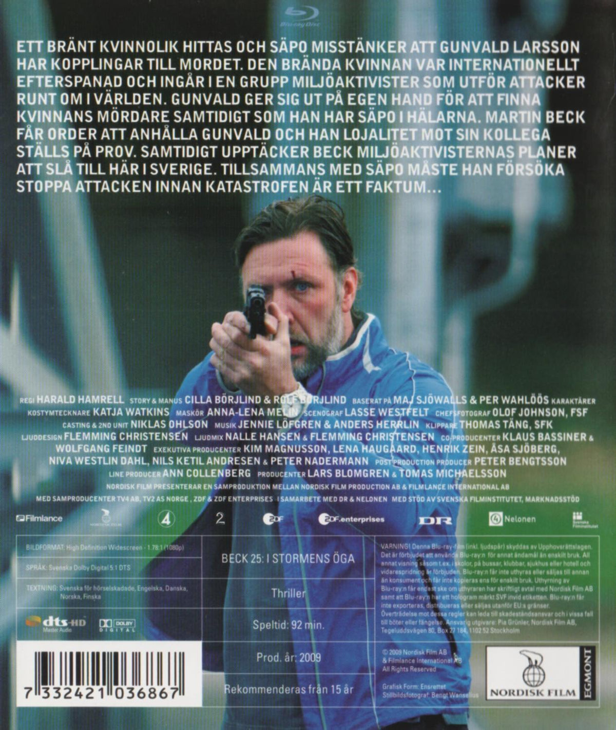 Beck I Stormens Öga (2009) Blu-ray