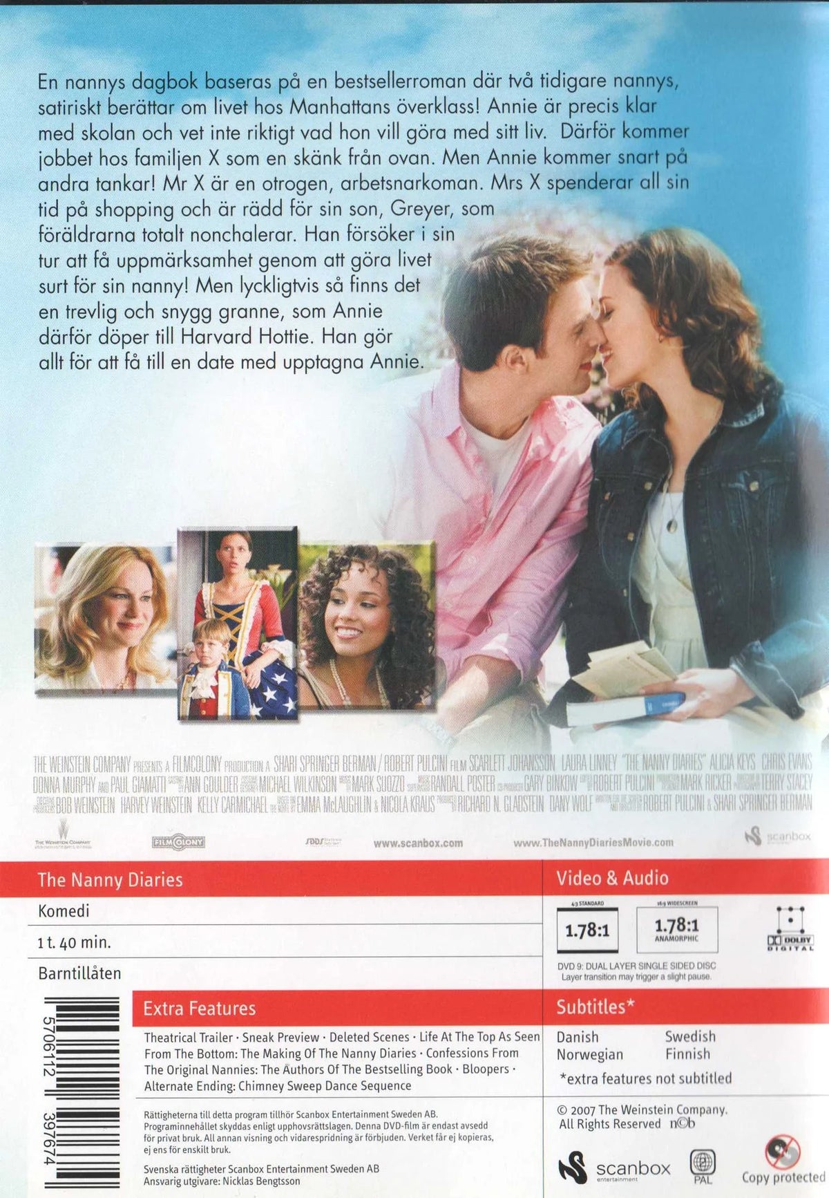 The Nanny Diaries (2007) DVD