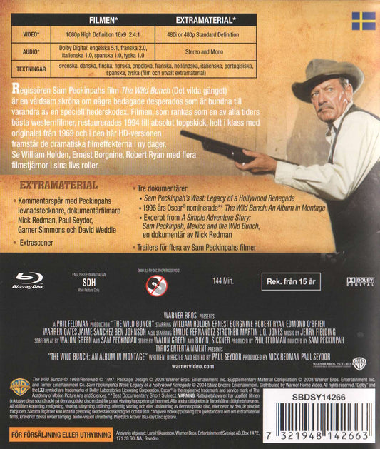 The Wild Bunch (1969) Blu-ray, Director's Cut