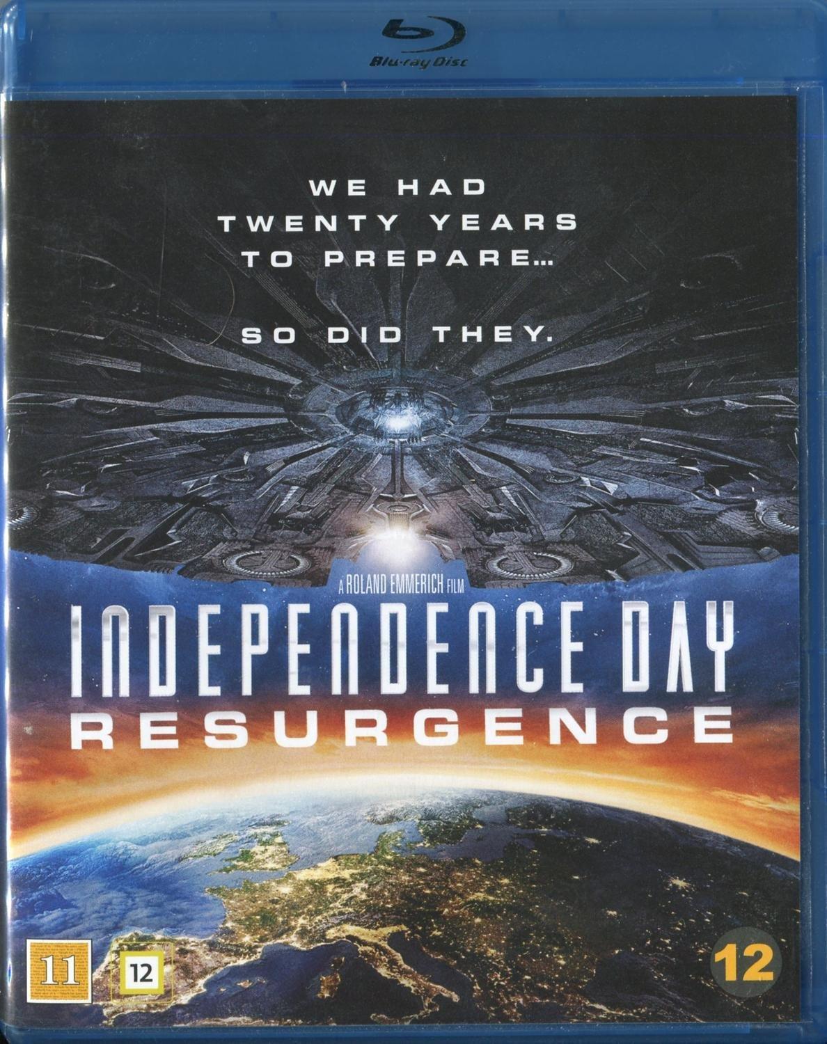 Independence Day Resurgence (2016) Blu-ray