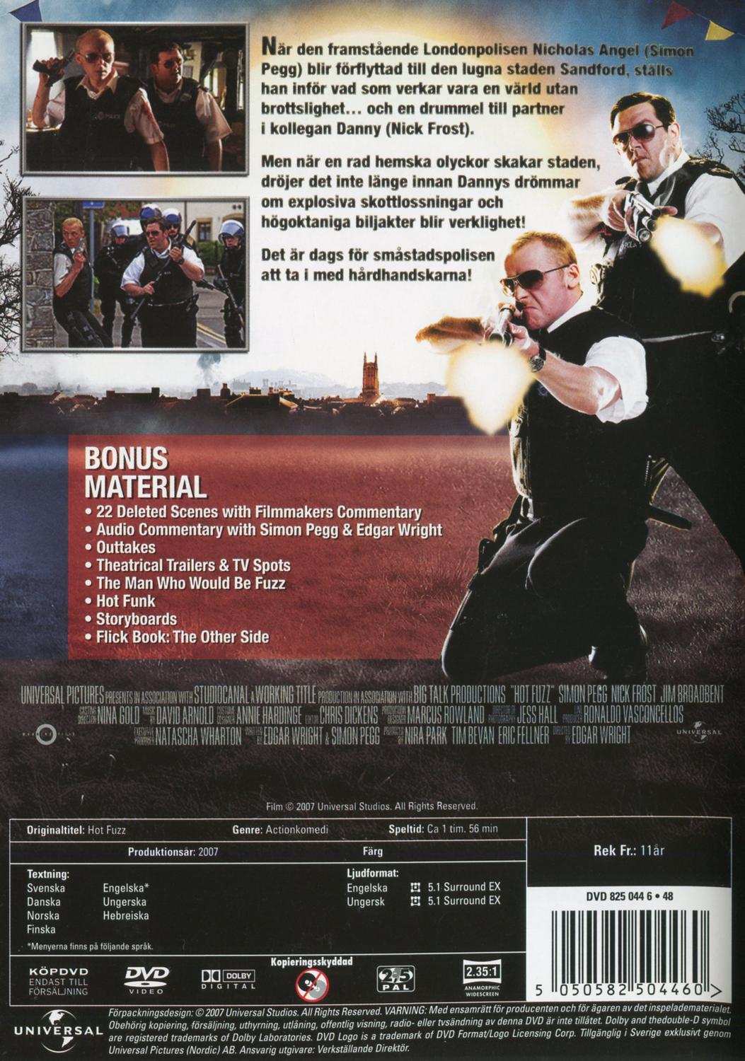 Hot Fuzz (2007) DVD
