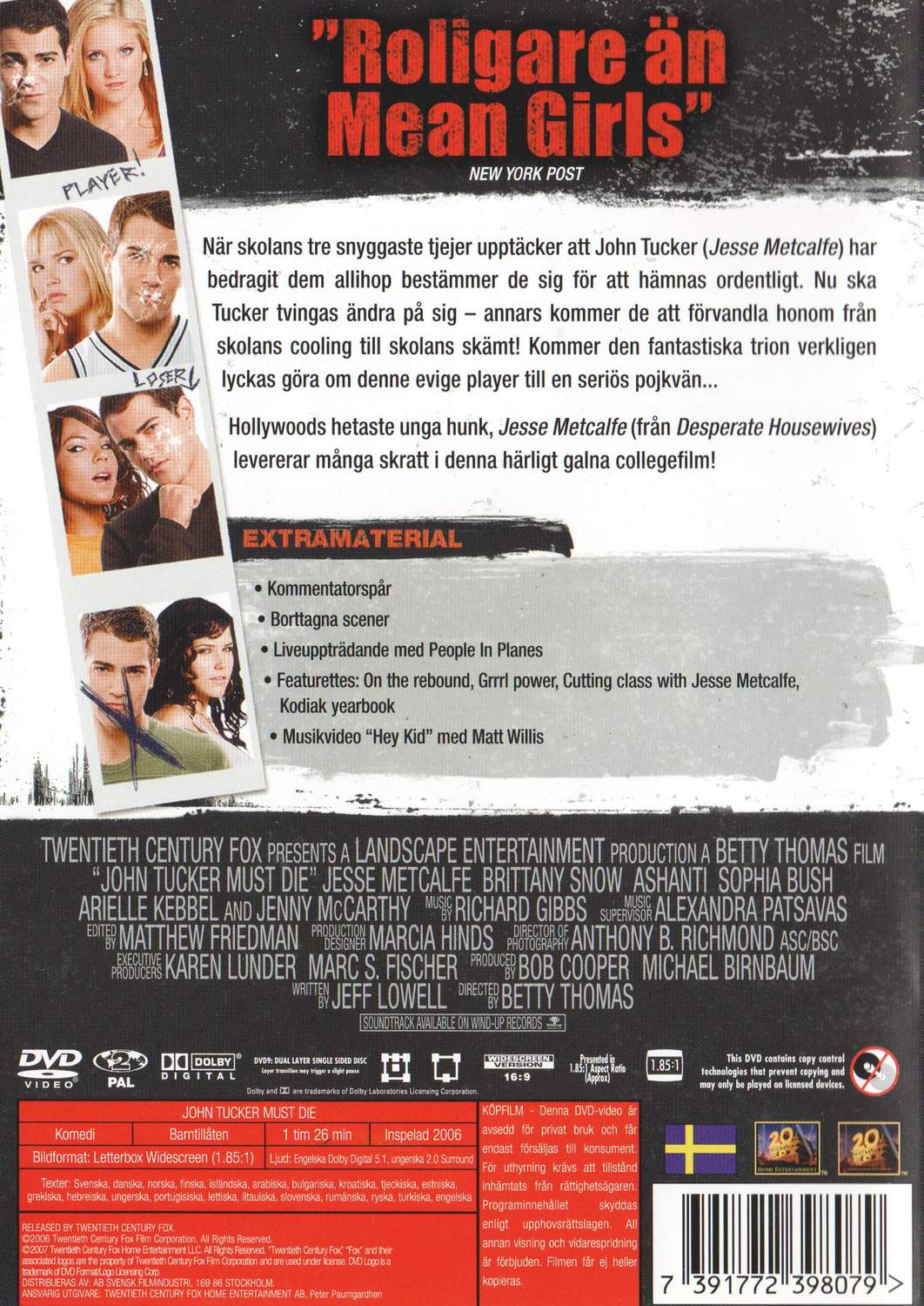John Tucker Must Die (2006) DVD