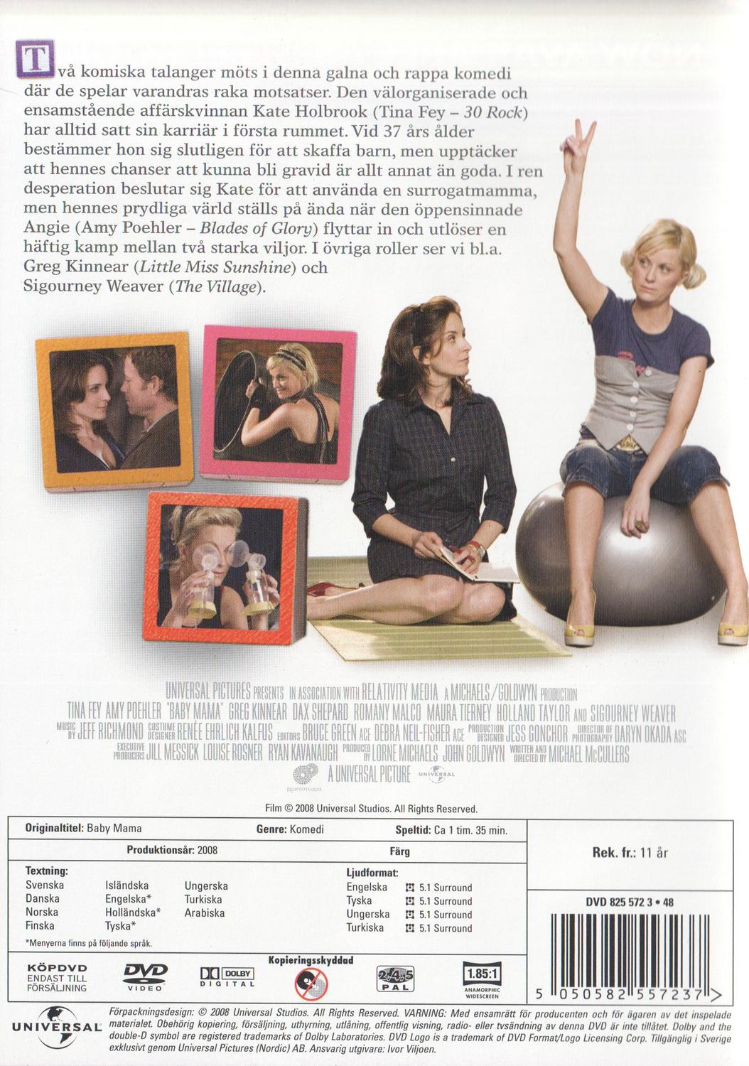 Baby Mama (2008) DVD