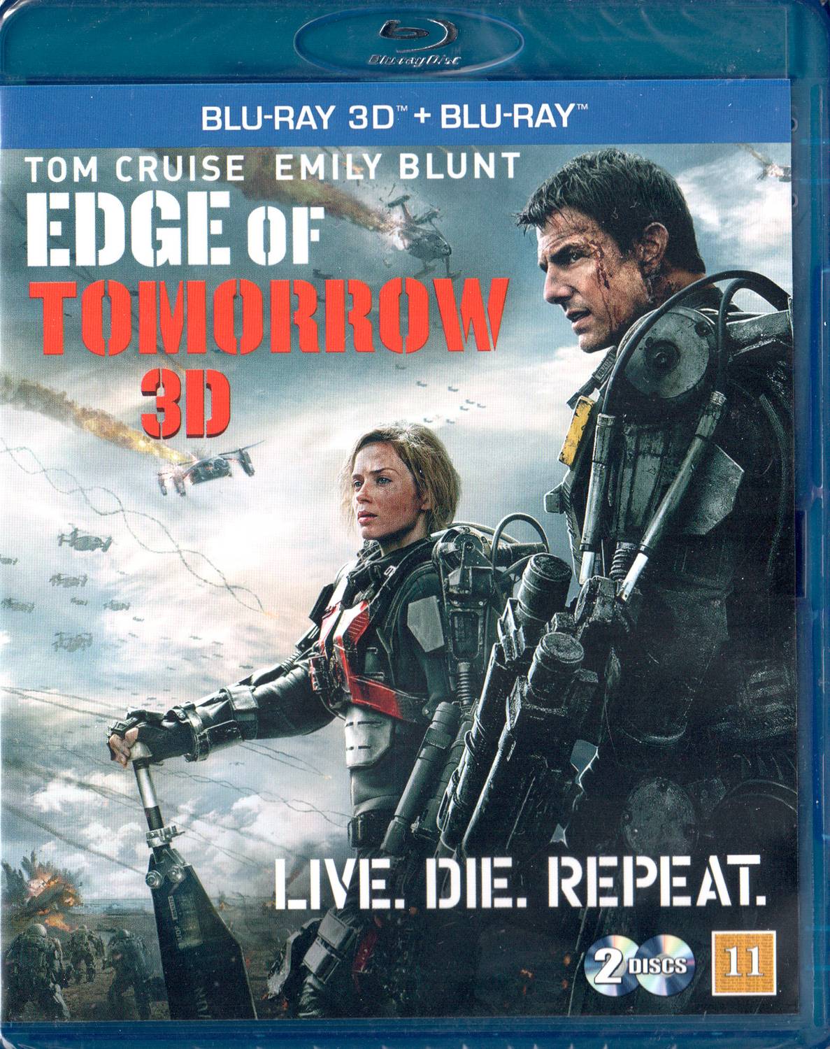 Edge of Tomorrow (2014) Blu-ray, 3D