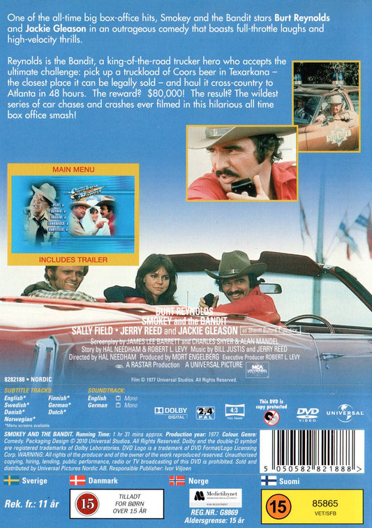 Smokey and the Bandit (1977) DVD