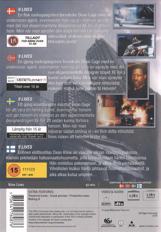 9 Lives (2003) DVD