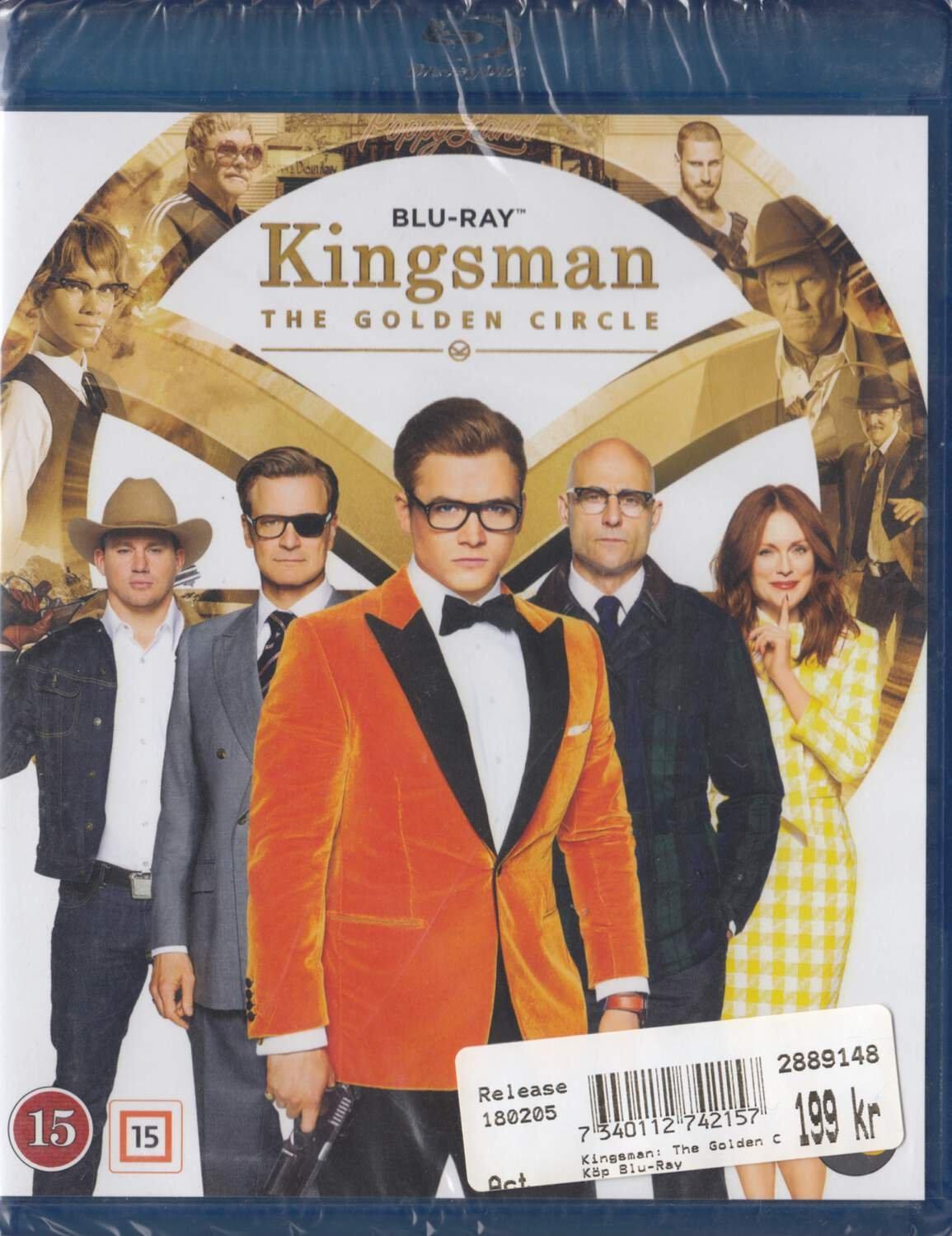Kingsman The Golden Circle (2017) Blu-ray