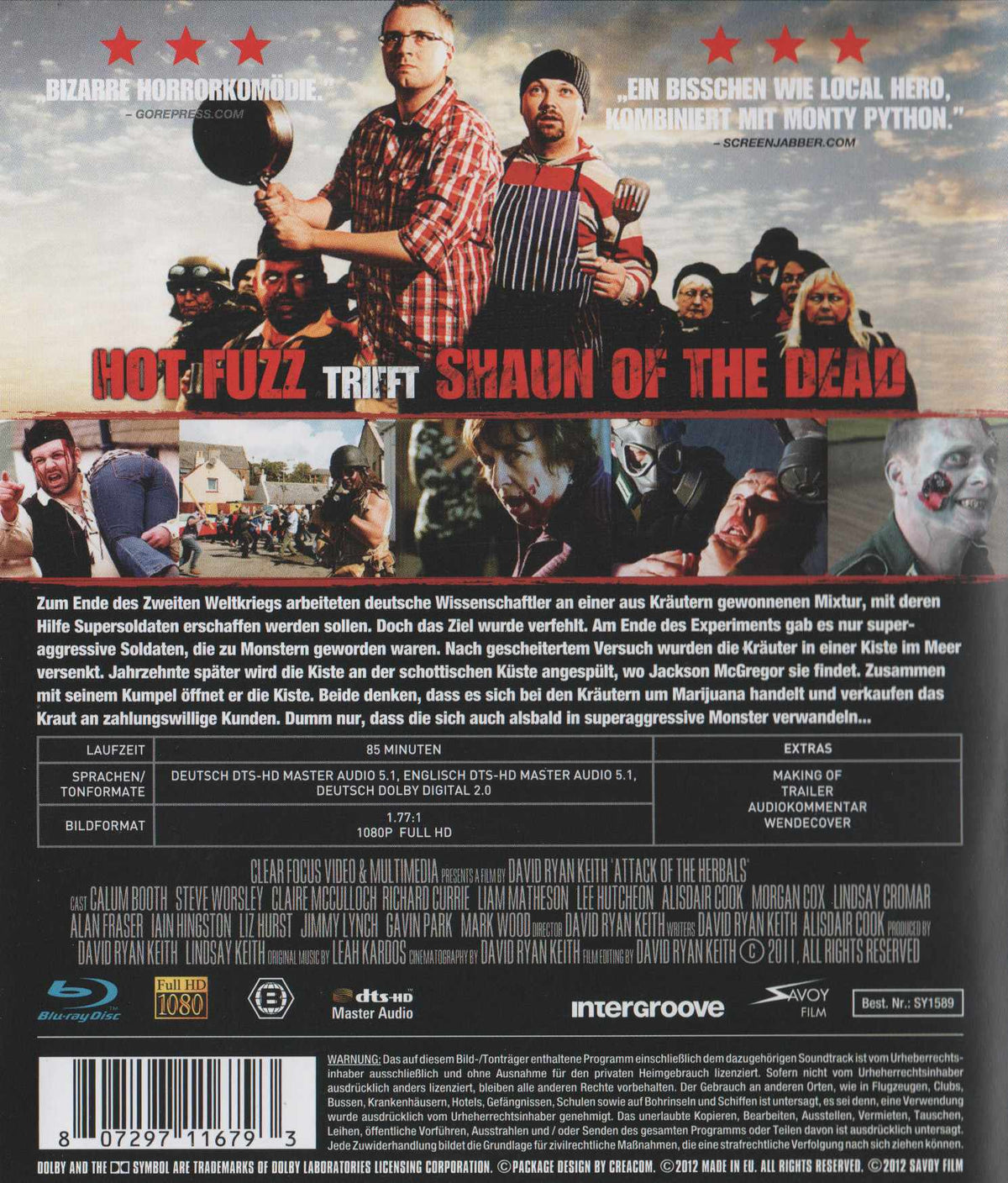 Attack of the Nazi Herbals (2011) Blu-ray