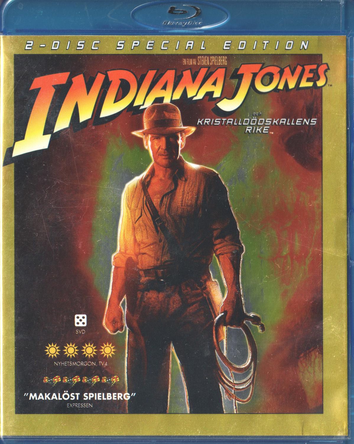 Indiana Jones and the Kingdom of the Crystal Skull (2008) Blu-ray, Special 2-Disc Edition