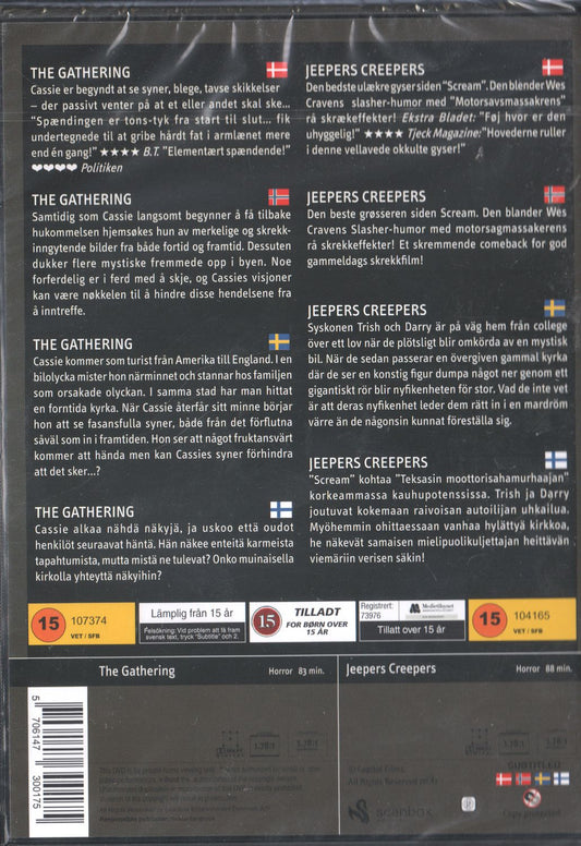 The Gathering & Jeepers Creepers DVD