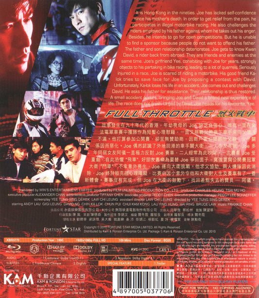 Full Throttle (1995) Blu-ray