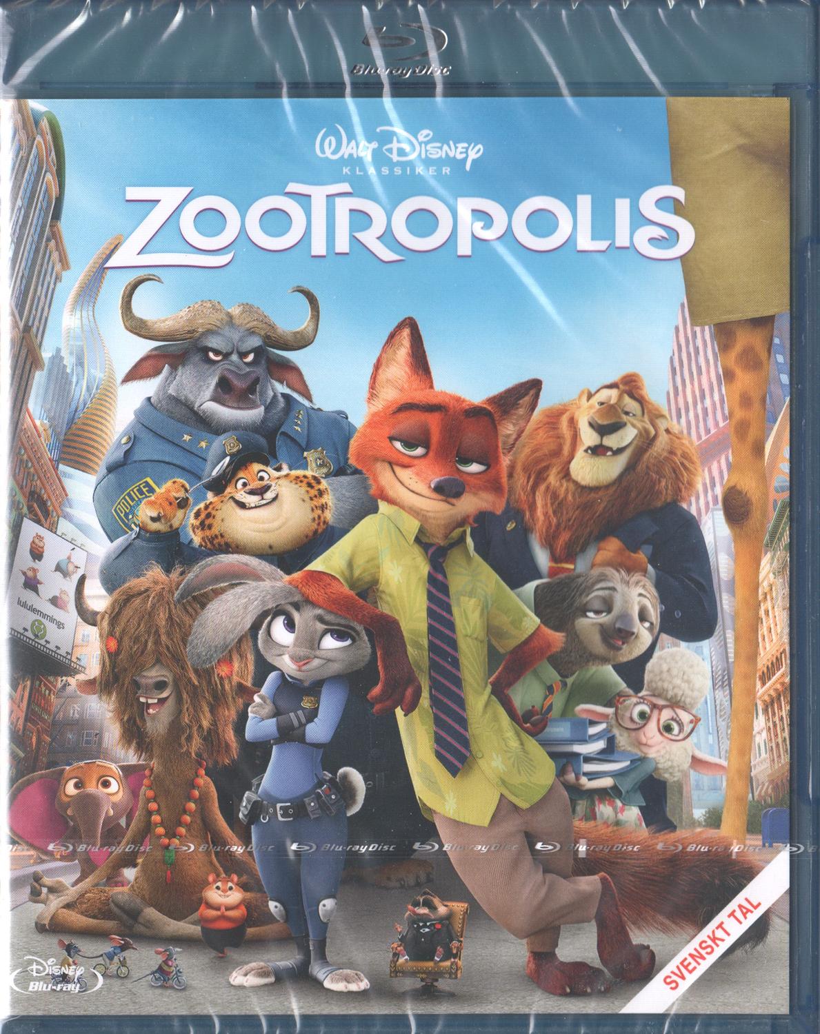 Zootropolis (2016) Blu-ray