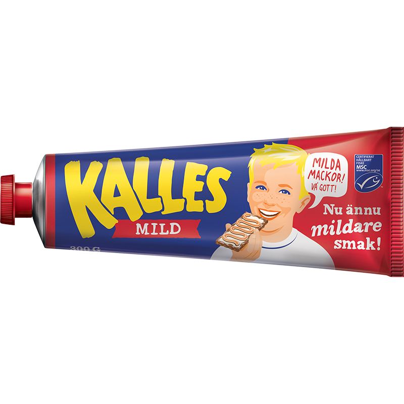 Kalles Kaviar Mild 300 gram Mild Swedish Caviar