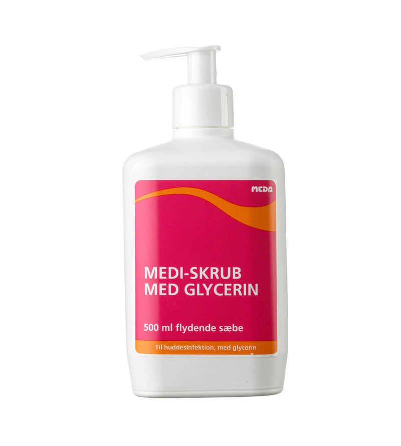 Medi-Skrub Large Bottle of Medi-Skrub Disinfectant with Glycerin 500 ml