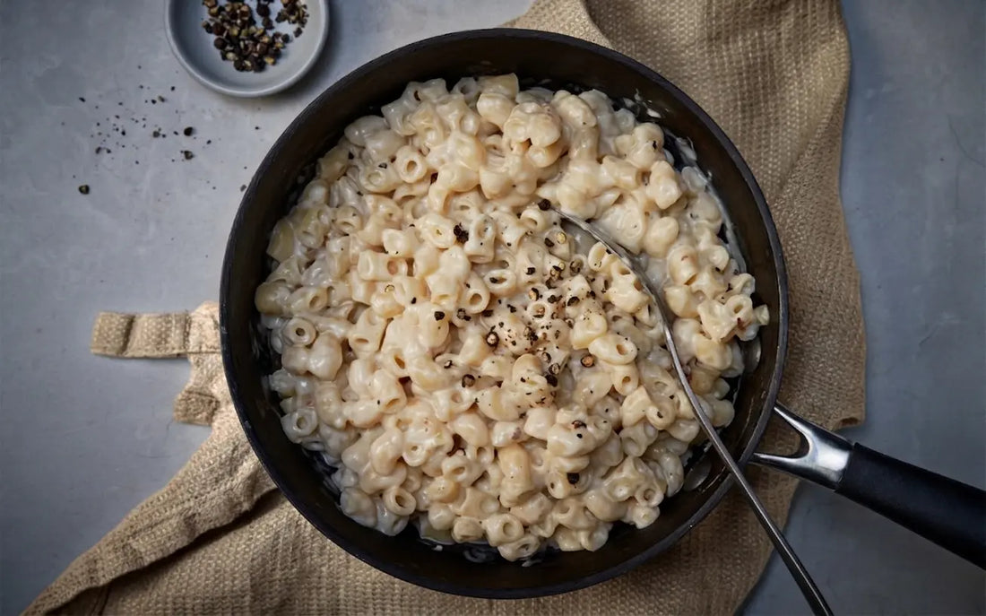 Stuvade Makaroner - Creamed Macaroni