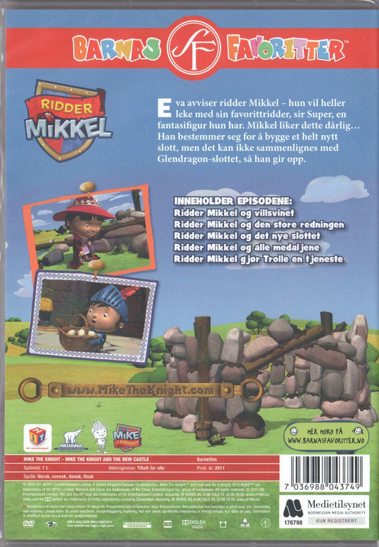 Mike the Knight and the New Castle (2011) DVD