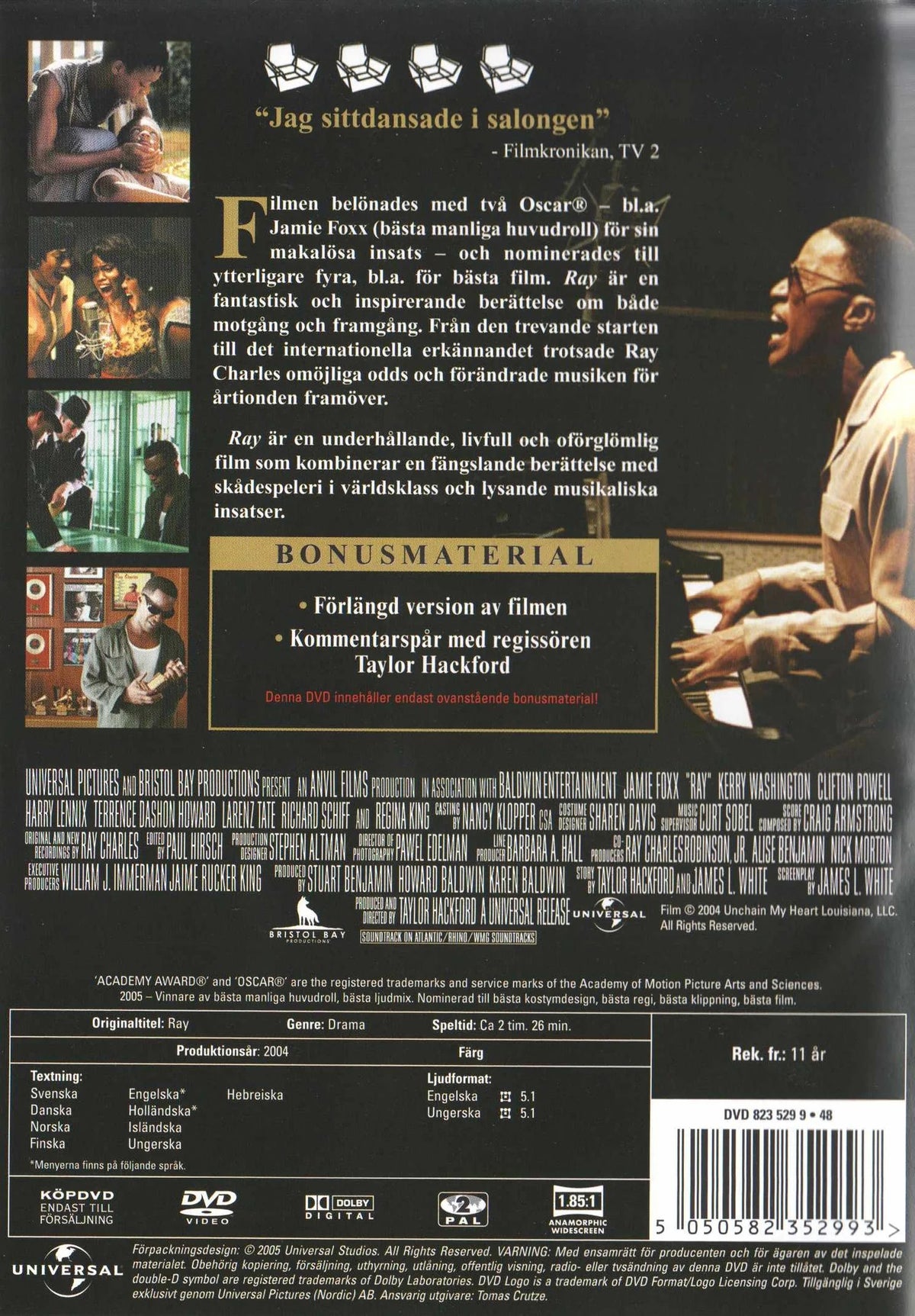Ray (2004) DVD