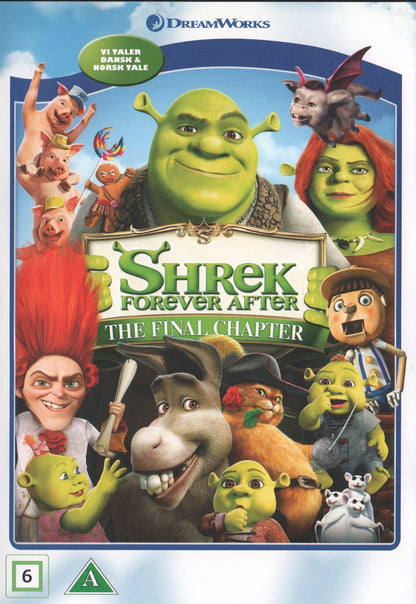 Shrek Forever After (2010) DVD, Danish & Norwegian Edition