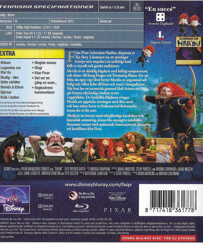 Brave (2012) Blu-ray