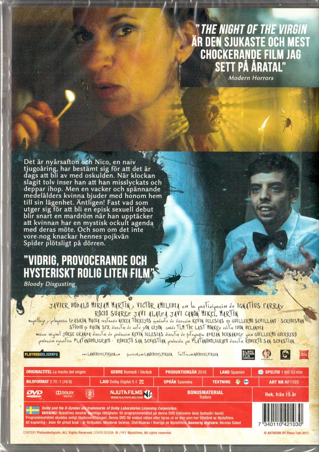 La Noche Del Virgen (2016) DVD