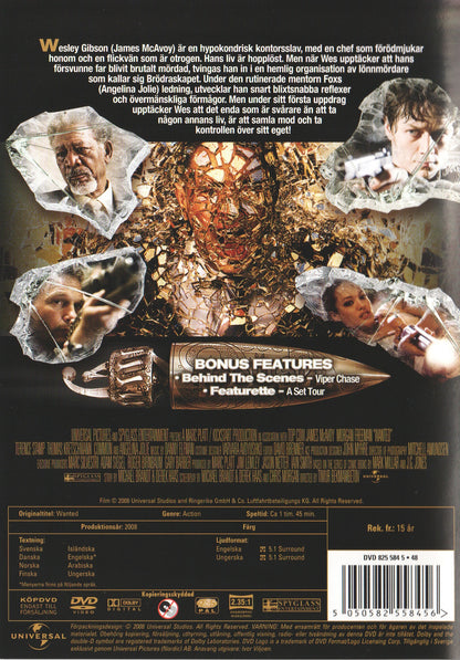 Wanted (2008) DVD