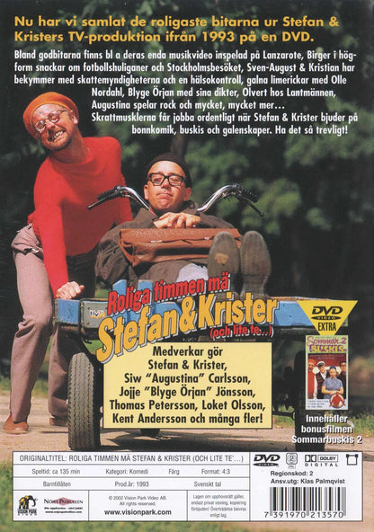 Roliga Timmen Mä Stefan & Krister (1993) DVD