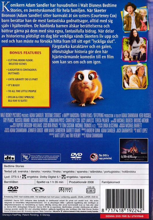 Bedtime Stories (2008) DVD