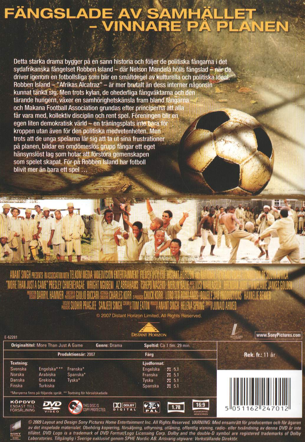 More Than Just A Game (2007) DVD