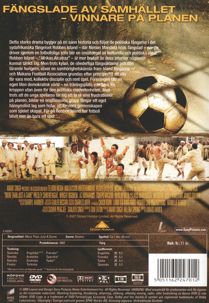 More Than Just A Game (2007) DVD