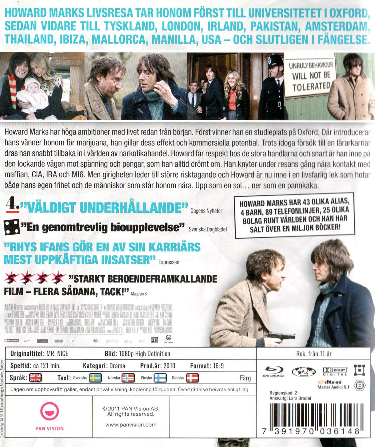 Mr. Nice (2010) Blu-ray