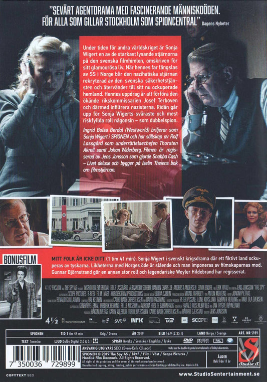 Spionen (2019) DVD