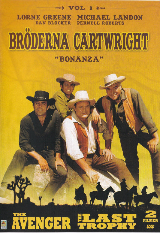 Bröderna Cartwright Bonanza Vol 1: The Avenger & The Last Trophy (1960) DVD