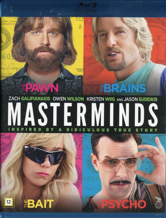 Masterminds (2015) Blu-ray