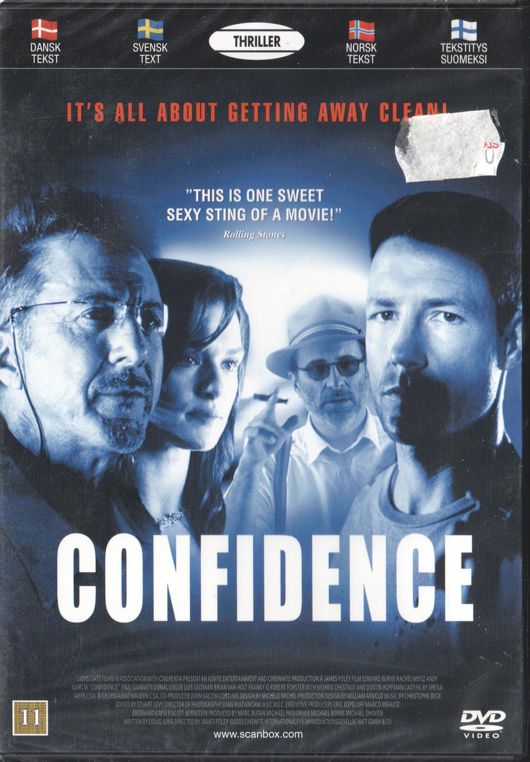 Confidence (2002) DVD