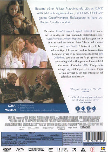 Proof (2004) DVD