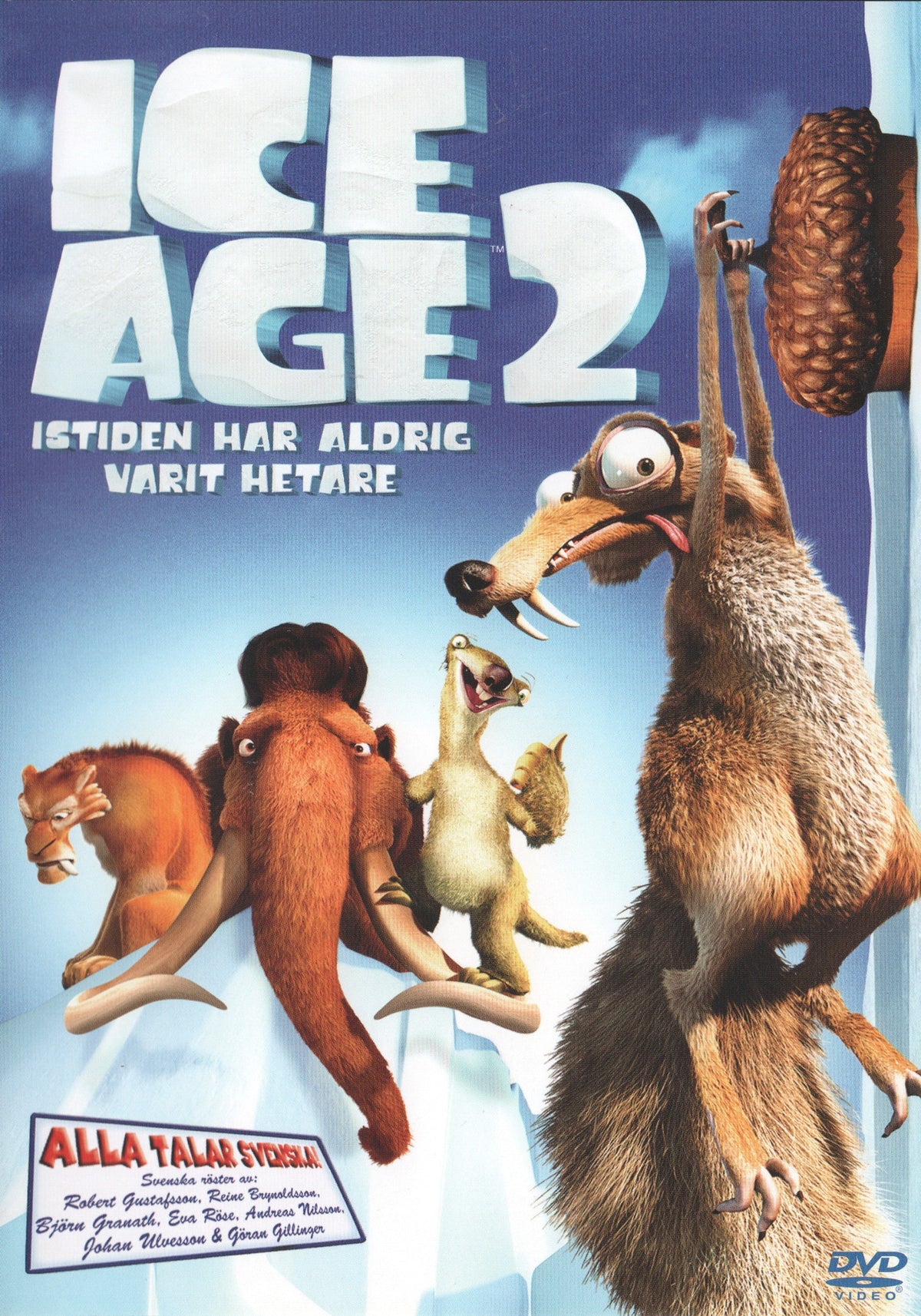 Ice Age 2 (2006) DVD, Swedish Edition