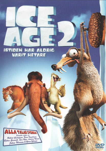 Ice Age 2 (2006) DVD, Swedish Edition
