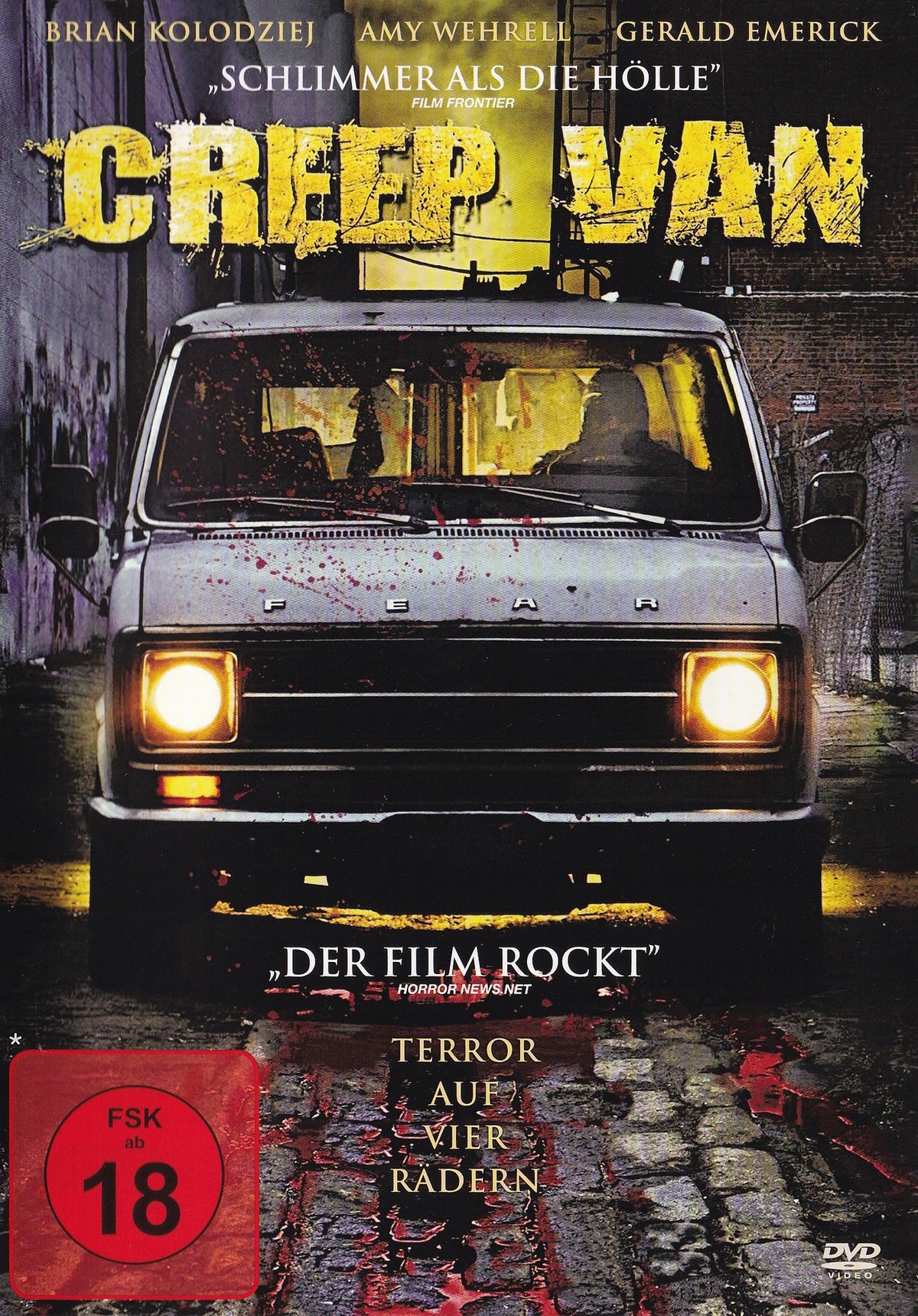 Creep Van (2012) DVD