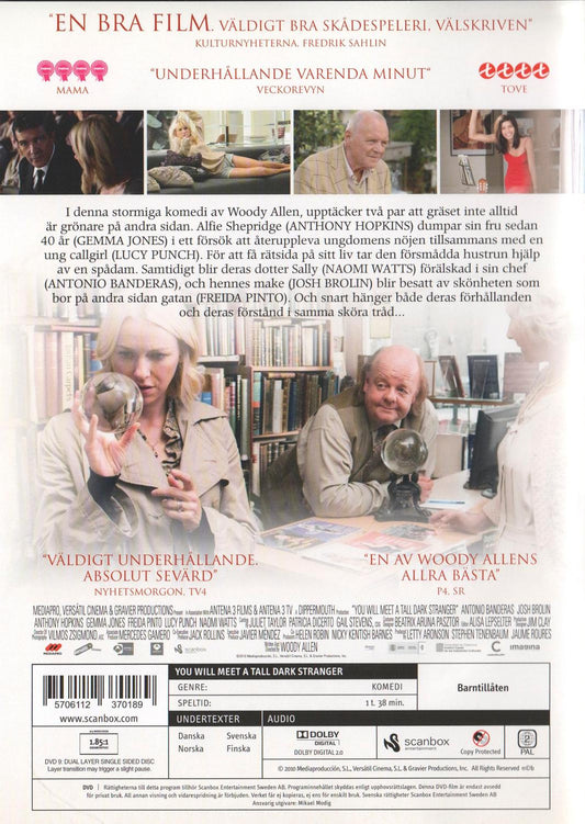 You Will Meet a Tall Dark Stranger (2010) DVD