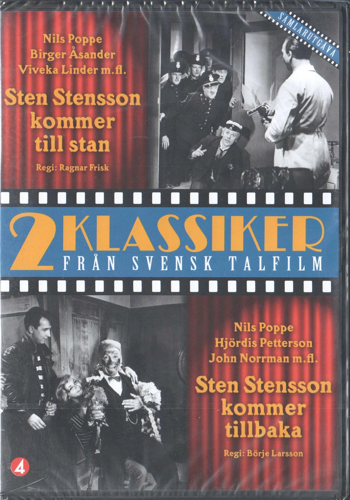 Sten Stensson Kommer Till Stan & Sten Stensson Kommer Tillbaka (1945) DVD