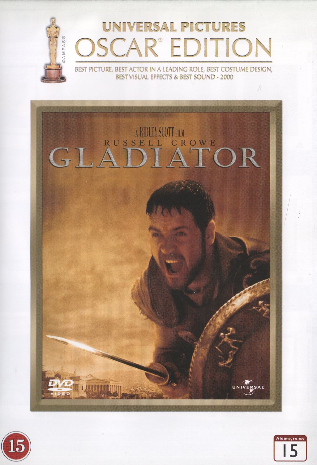 Gladiator (2000) DVD, Oscar Edition